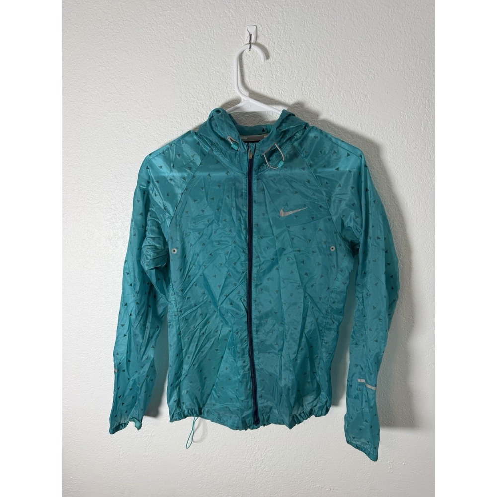 NIKE Authentic Ladies Vapor Cyclone Windbreaker Jacket Size Small